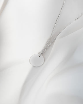 Zodiac sign engraving plates necklace pendant zirconia round