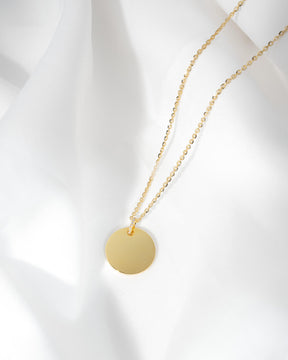 Handwriting Uploud Engraving Plates Necklace Pendant Zirconia Round
