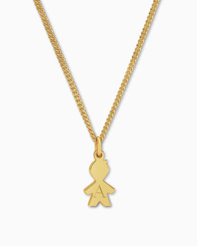 Boys necklace pendant engraving plate