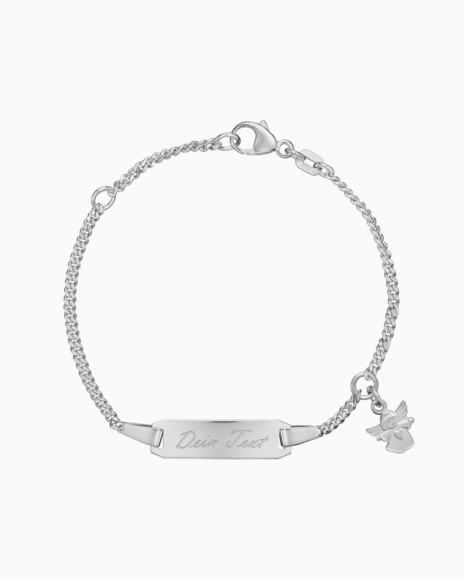 Engraving bracelet Engraving plate Guardian angel