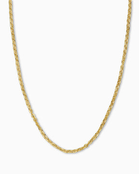 Anchor chain 925 silver 18 carat gold-plated 1.40mm