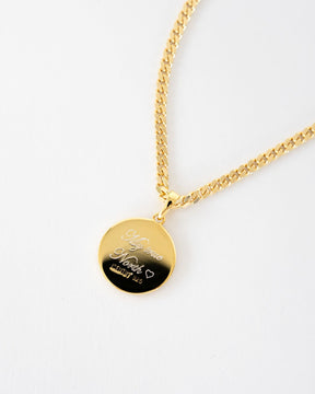 Compass necklace engraving plate
