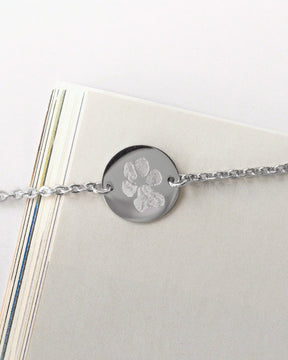 Engraving bracelet engraving plate round