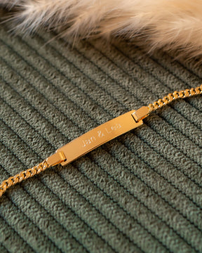 Engraving bracelet Engraving plate