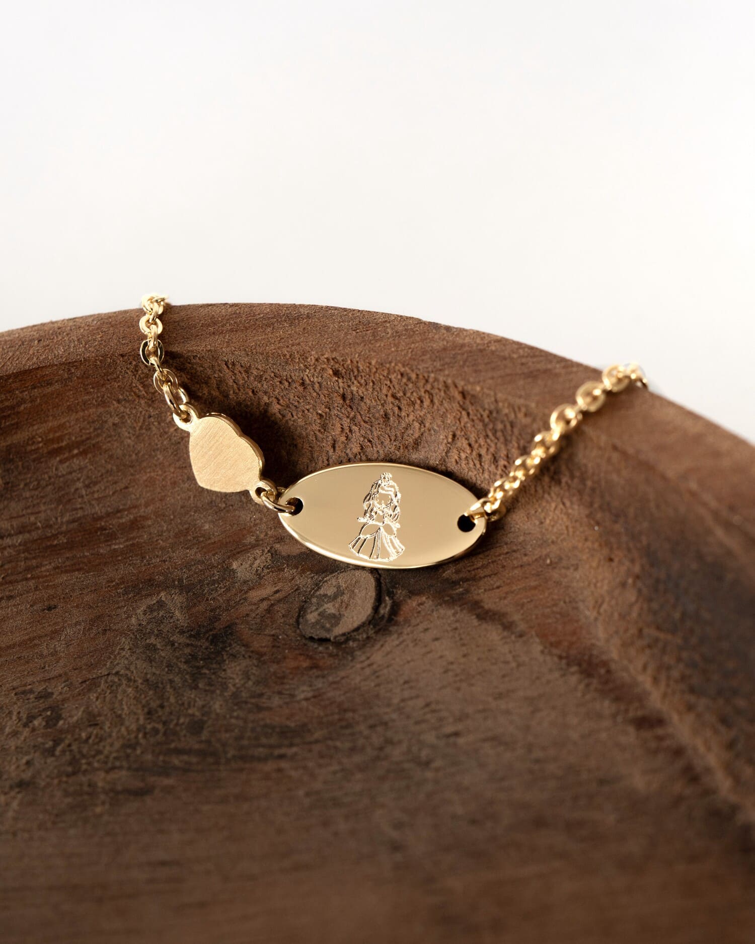 Children's symbols Engraving bracelet Engraving plate Guardian angel