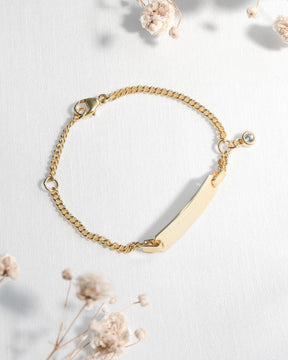 Engraving bracelet engraving plate zirconia blue
