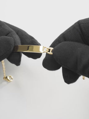 Engraving bracelet Engraving plate Armored bar ID bracelet