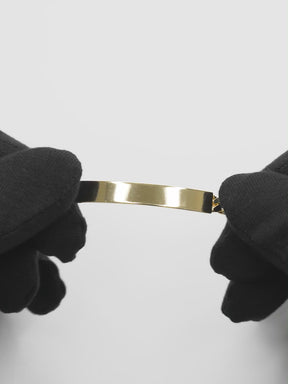 Engraving bracelet Engraving plate Armored ID bracelet