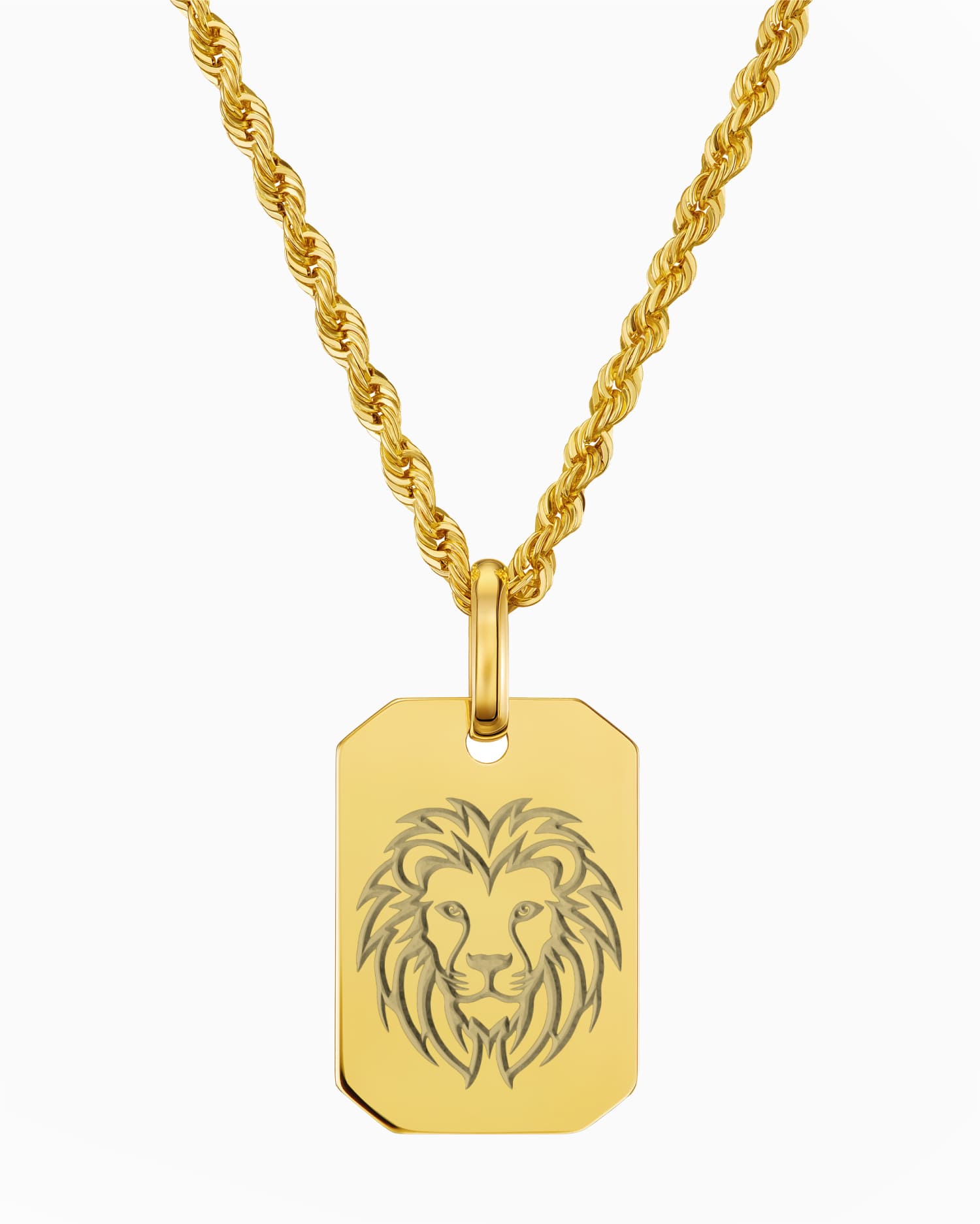 Graphique Upload Plaques à graver Collier Pendentif Octogone
