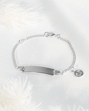 Bracelet de gravure Plaque de gravure Pieds de bébé