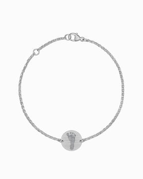 Empreinte Bracelet de gravure Plaque de gravure Ronde