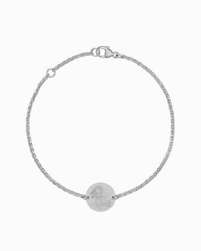 Symboles pour enfants Bracelet gravé Plaque gravée Ronde