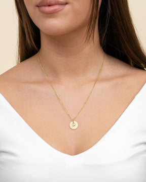 Plaques à graver Pendentif Collier Pieds de bébé 14mm