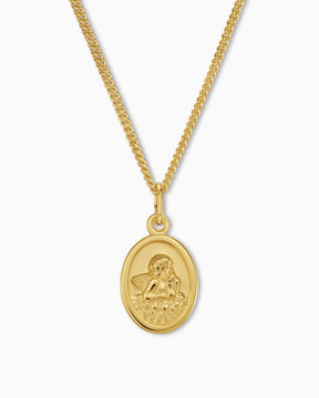 Plaques gravées Pendentif Collier Ange gardien