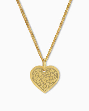 Empreinte de nez coeur Collier Plaque à graver Pendentif 13mm