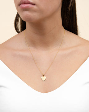 Empreinte de patte Cœur Collier Plaque à graver Pendentif 12mm