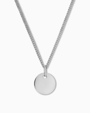 Plaque de gravure Collier Pendentif Rond 10mm