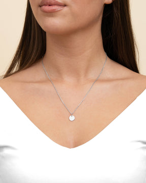 Plaque de gravure Collier Pendentif Rond 10mm