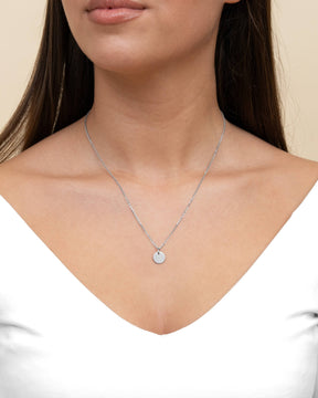 Plaques de gravure Collier Pendentif Rond 10mm