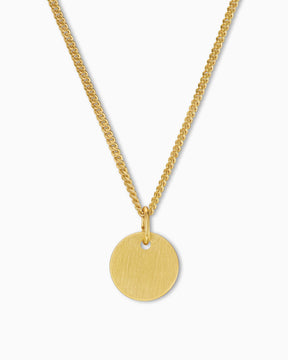 Plaque de gravure Collier Pendentif Rond 10mm