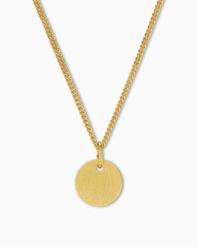 Plaque de gravure Collier Pendentif Rond 10mm