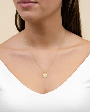 Coordonnées Plaques à graver Collier Pendentif Rond 12mm