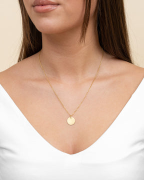 Plaques de gravure Collier Pendentif Rond 14mm