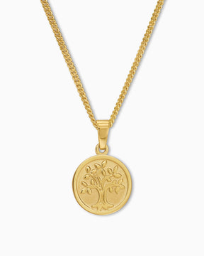 Plaques gravées Collier Pendentif Arbre de vie 12mm