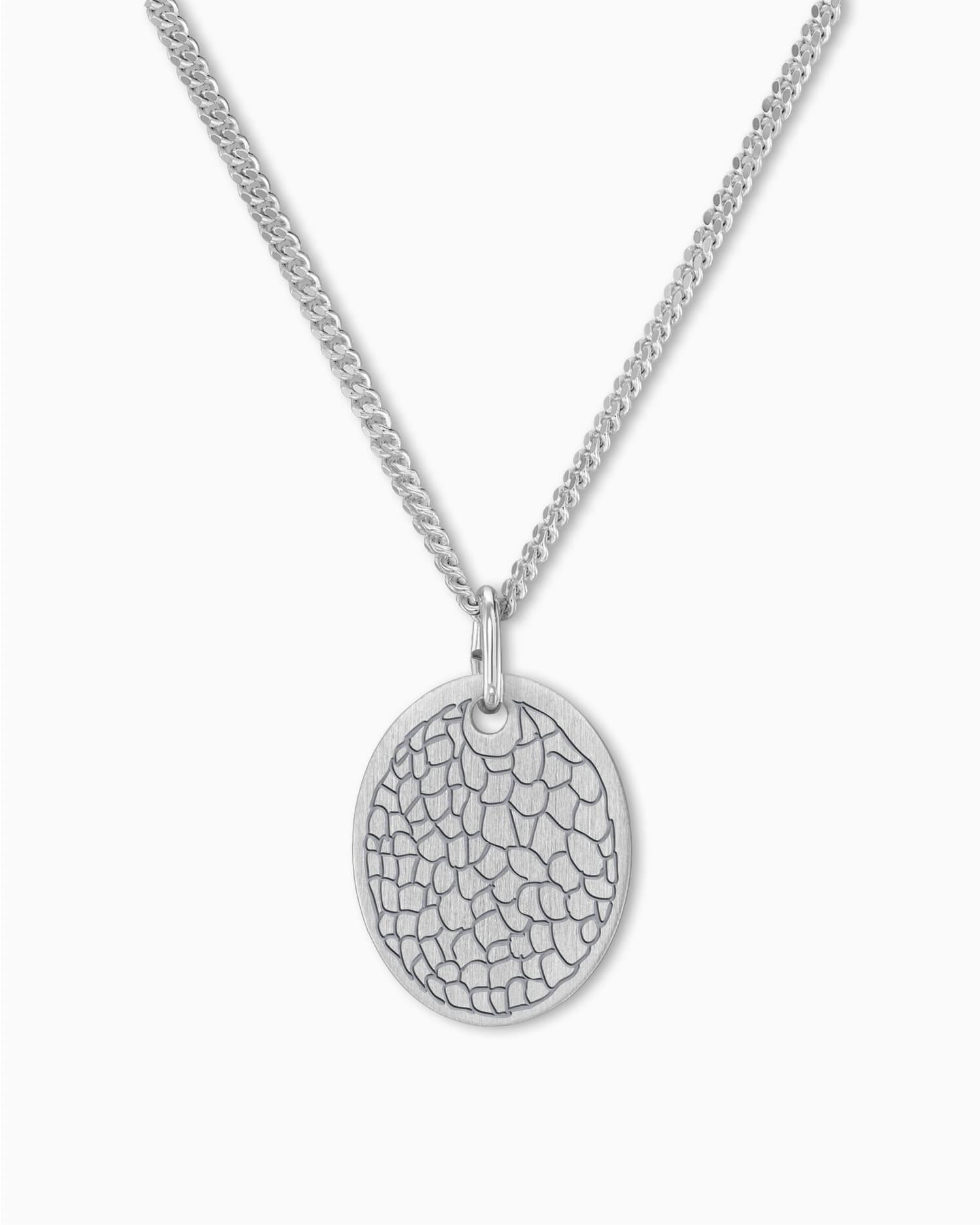 Empreinte nasale Plaques à graver Collier Pendentif Ovale