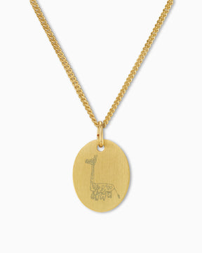 Dessin personnel Plaques à graver Collier Pendentif Ovale