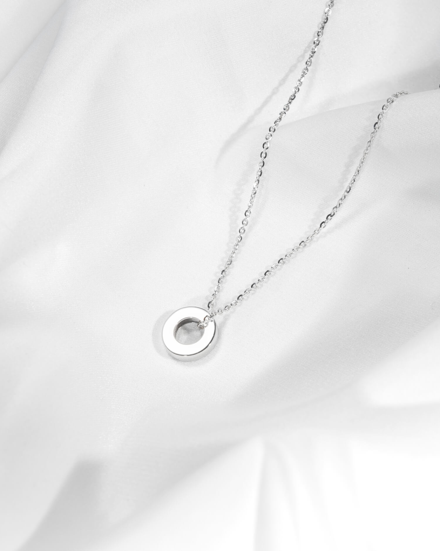 Bague Collier Plaque gravée Pendentif