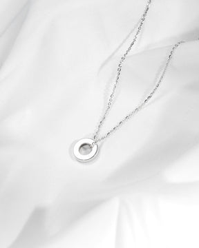 Bague Collier Plaque gravée Pendentif