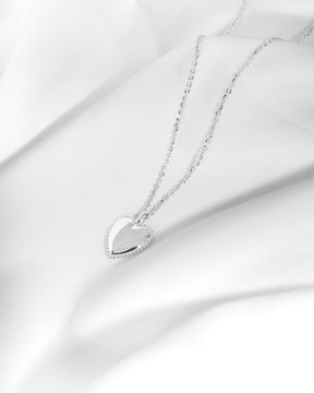écriture Uploud coeur collier plaque gravure pendentif