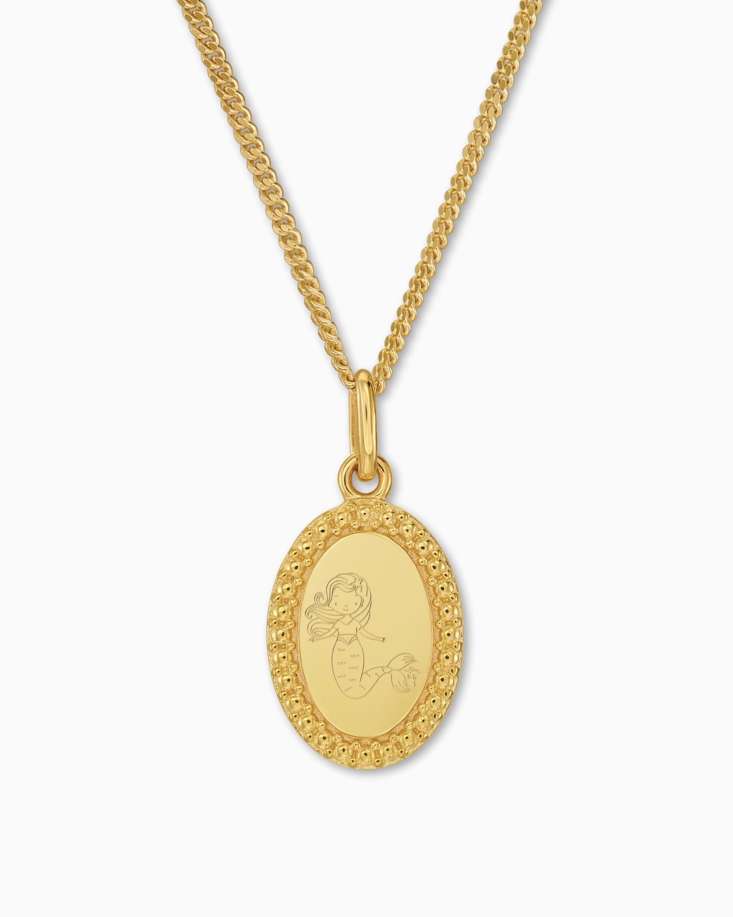 Symboles pour enfants Plaques gravées Collier Pendentif Ovale