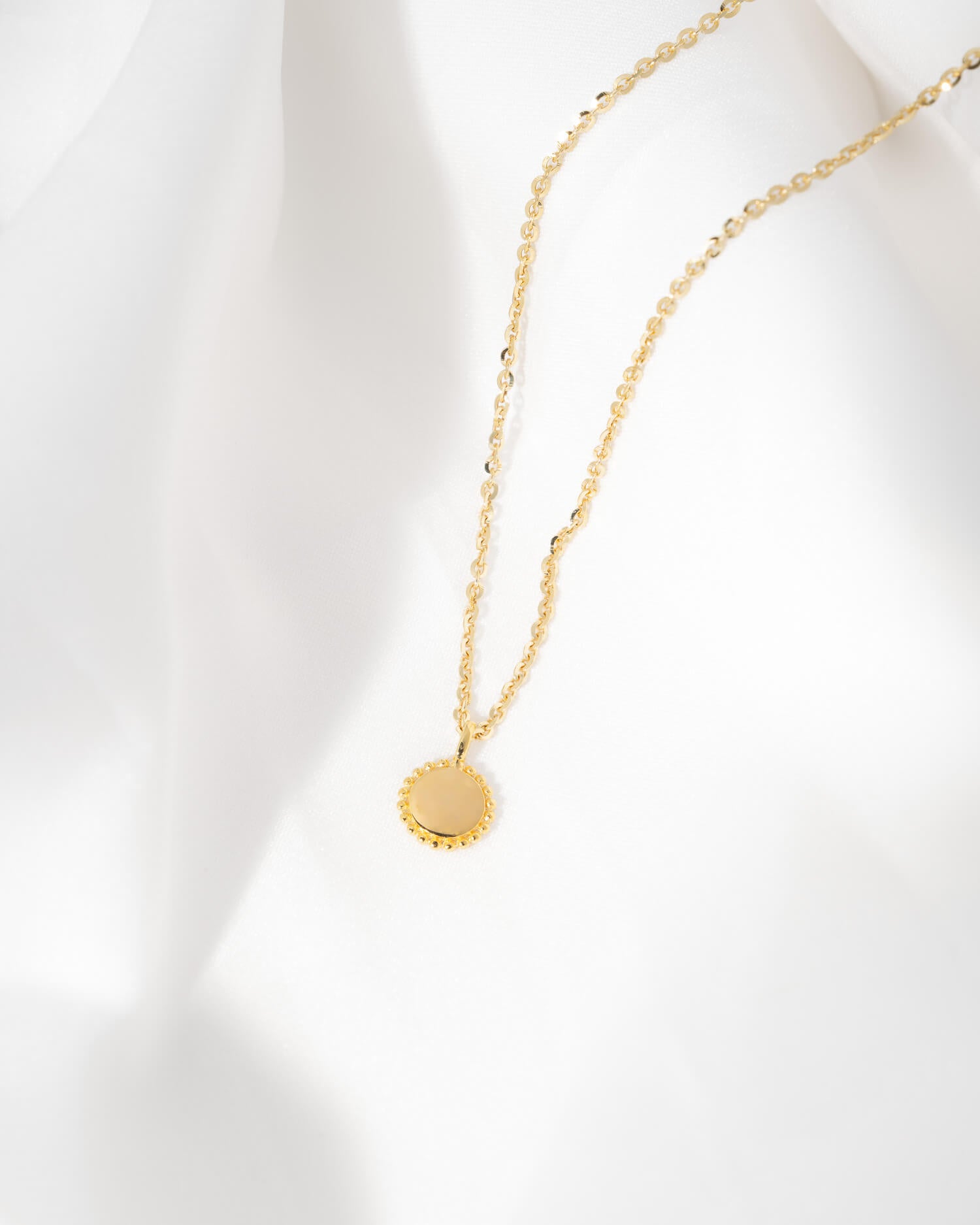 Plaques de gravure Collier Pendentif Rond 8mm