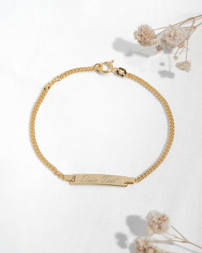 Bracelet à gravure Plaque à gravure