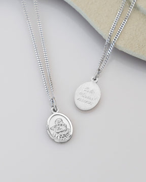 Plaques gravées Pendentif Collier Ange gardien