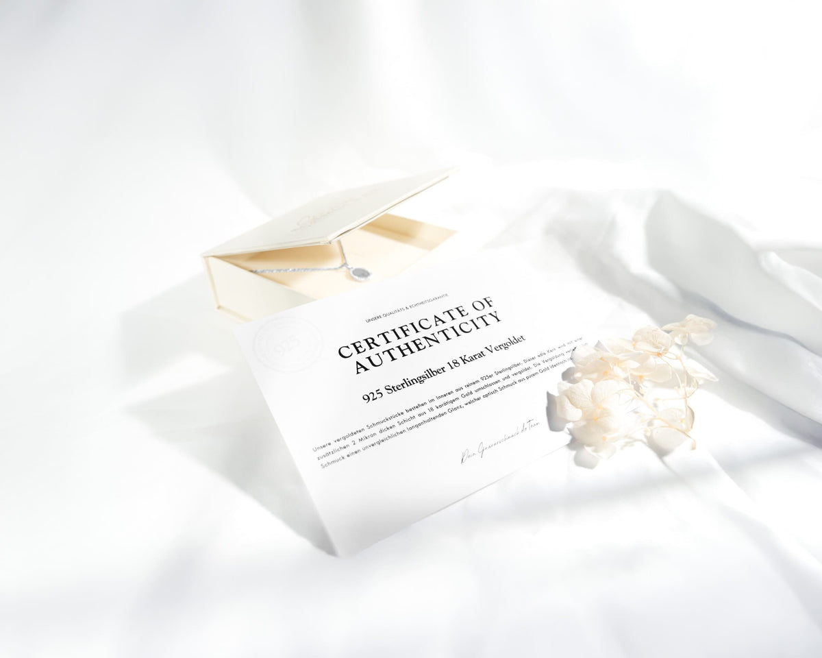 Service d'étui & certificat d'authenticité
