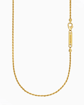 Collier gourmette 925 argent doré 18 carats 2,00mm