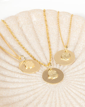 Plaques gravées Collier Pendentif Arbre de vie 12mm