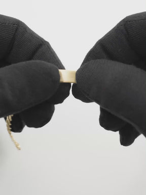 Bracelet de gravure Plaque de gravure Panzer ID Bracelet mat