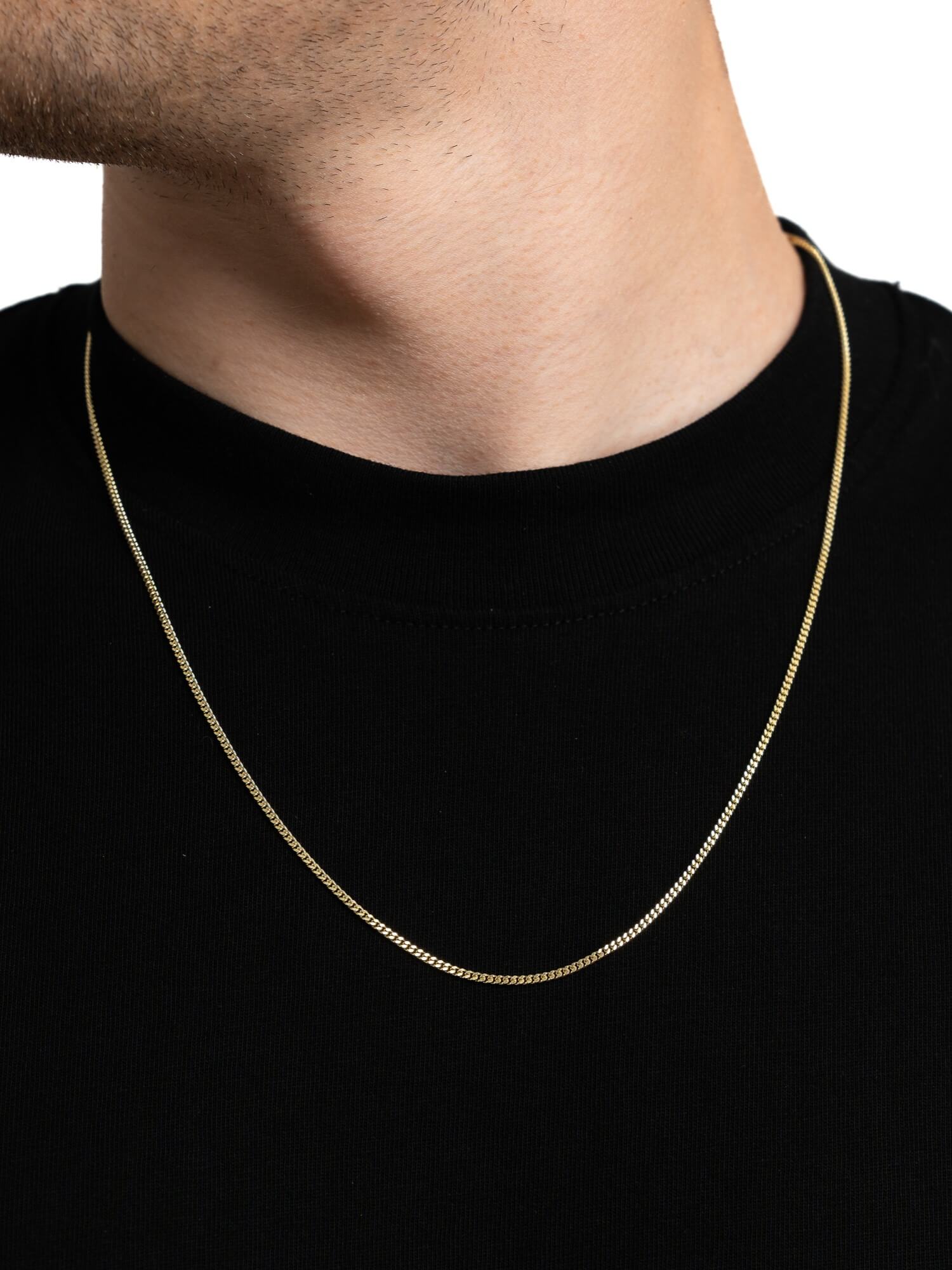 Pantserketting 333 goud 1,80mm