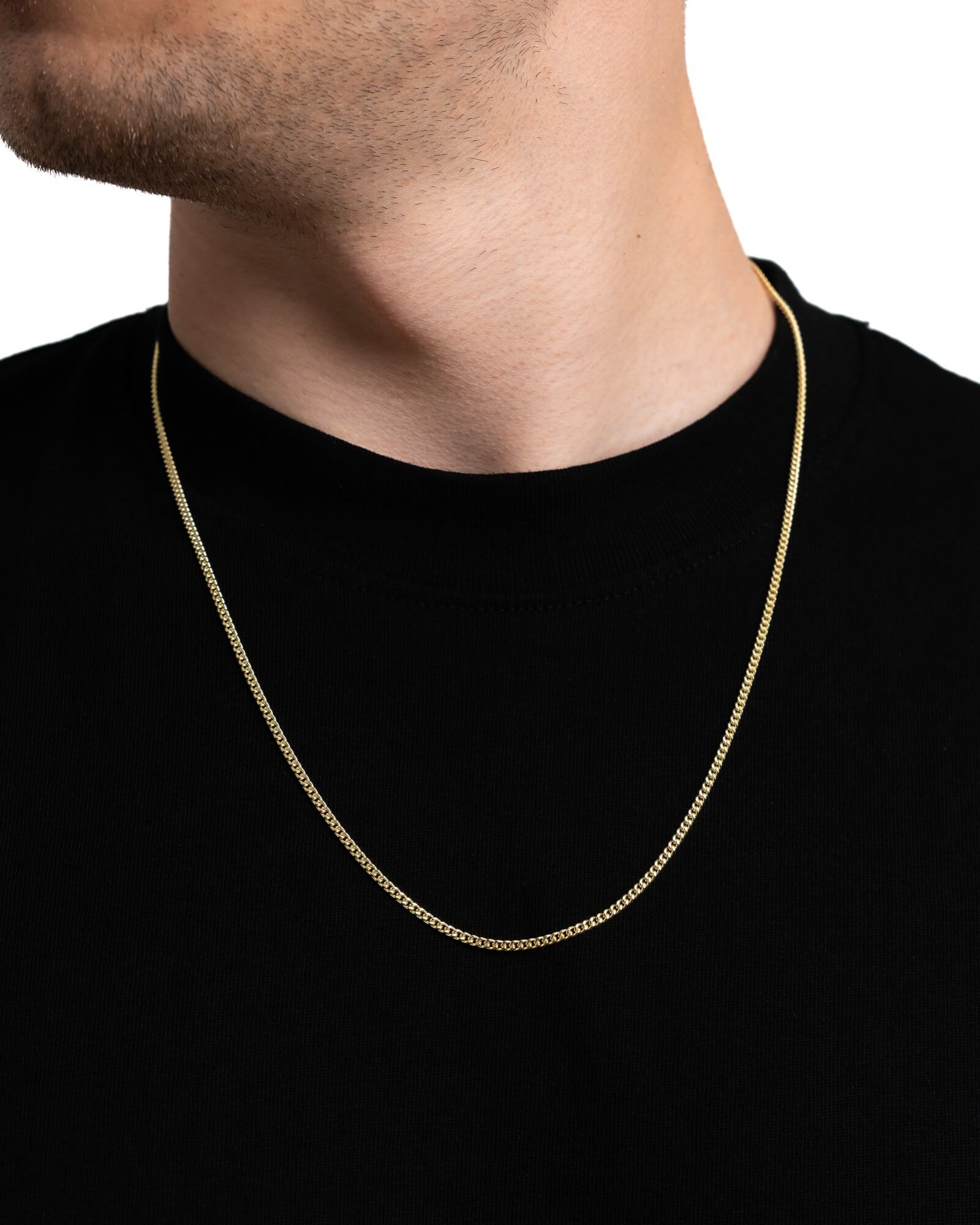 Pantserketting 333 goud 2,10mm