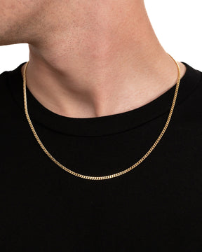 Pantserketting 585 goud 2,70mm