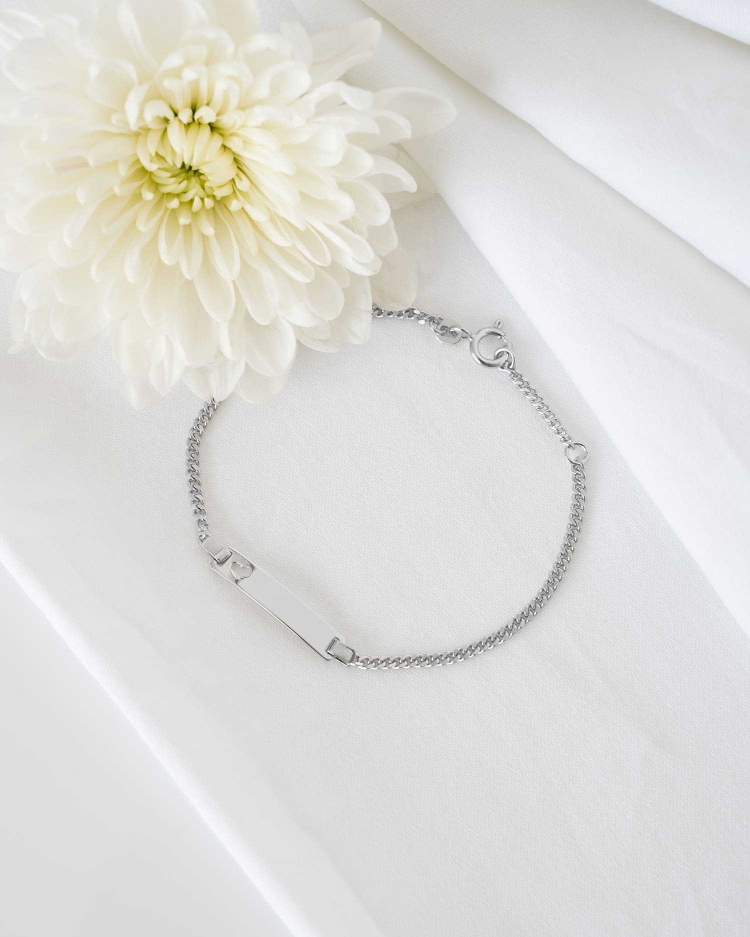 Graveerarmband graveerplaat hart