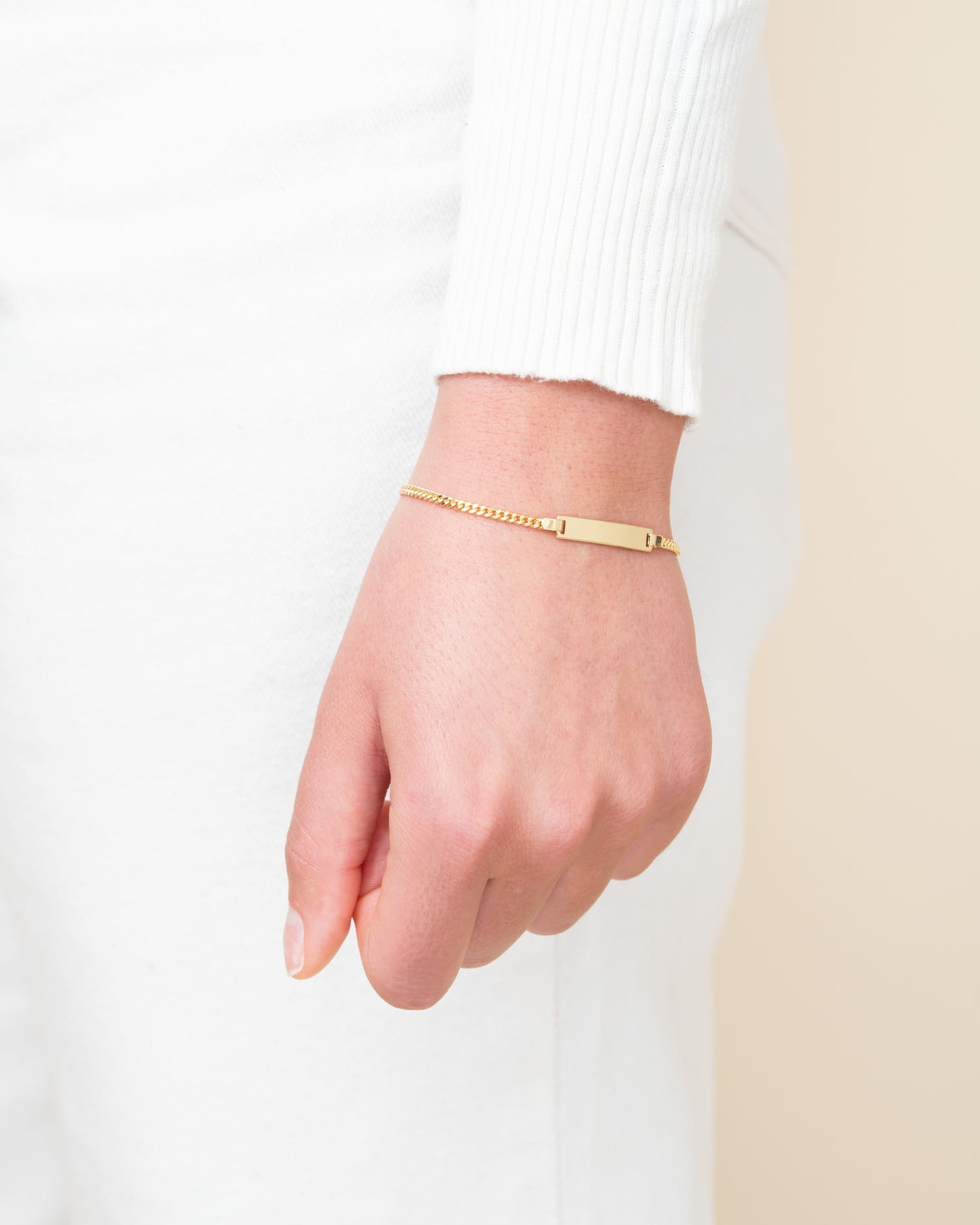 Graveerarmband Graveerplaat