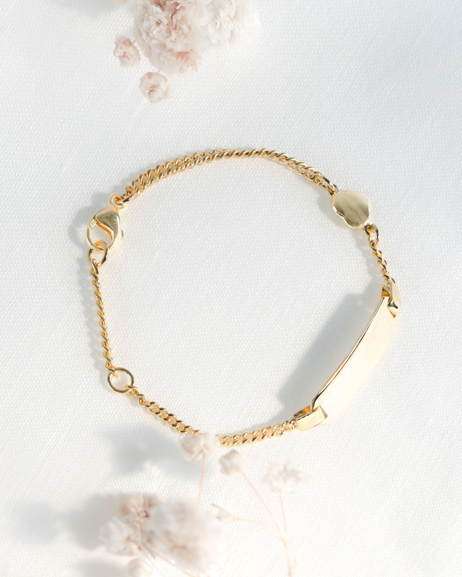 Graveerarmband graveerplaat hart