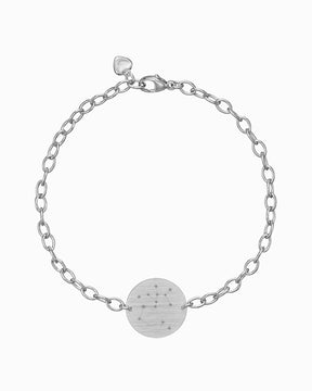 Dierenriemteken graveerarmband graveerplaatje rond