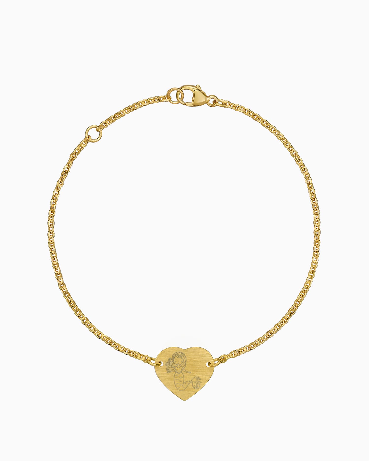 Kind symbolen graveren armband graveren plaat hart