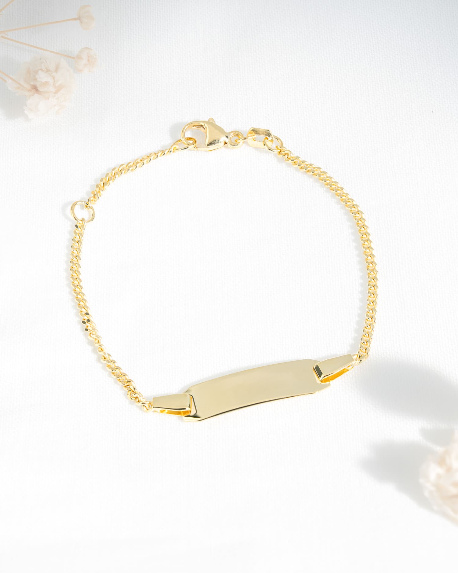 Graveerarmband Graveerplaat